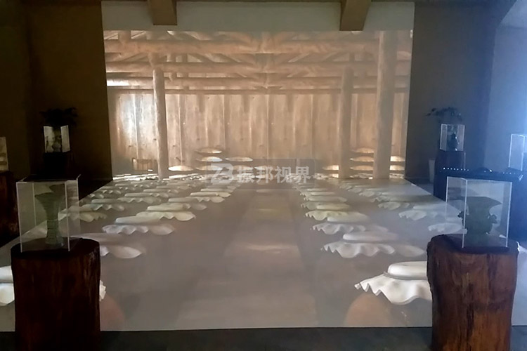 酒文化博物館折幕投影設計