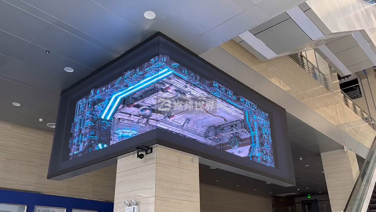 科技館折幕裸眼3D