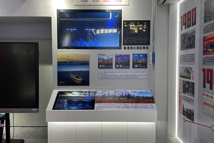 校園展廳中雙屏聯(lián)動拍照系統(tǒng)