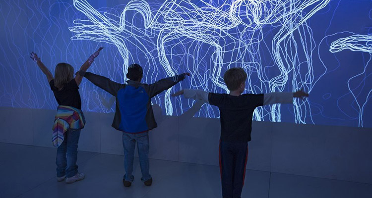 體感互動投影墻