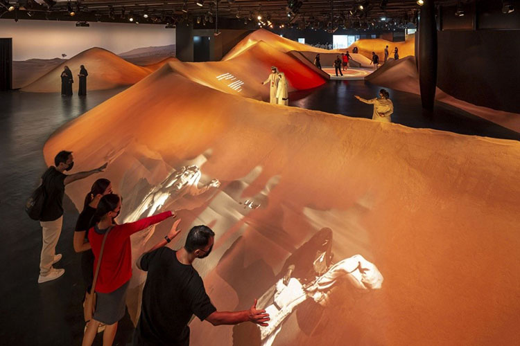 博物館創(chuàng)意投影設(shè)計