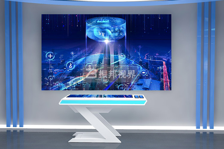 物體識別桌與大屏結合