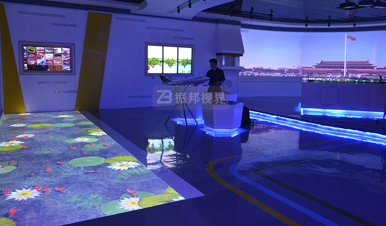 企業(yè)展廳多媒體設備展示