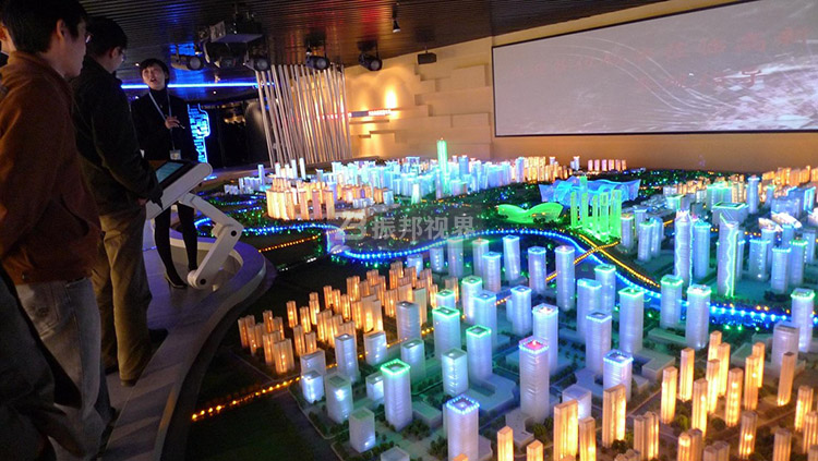 數(shù)字展廳沙盤(pán)