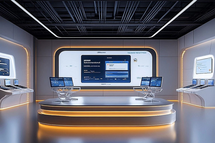 科技展廳可視化大屏