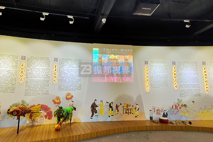 非遺展廳投影裝置