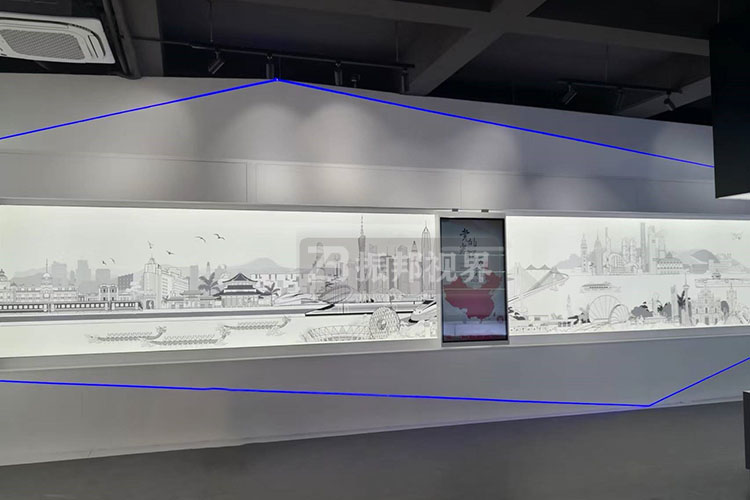 城市規(guī)劃館滑軌屏