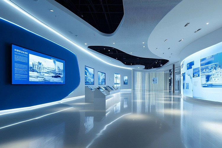 企業(yè)展廳多媒體互動裝置