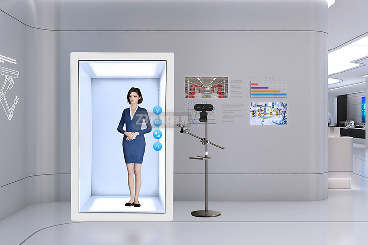 展廳數(shù)字人交互